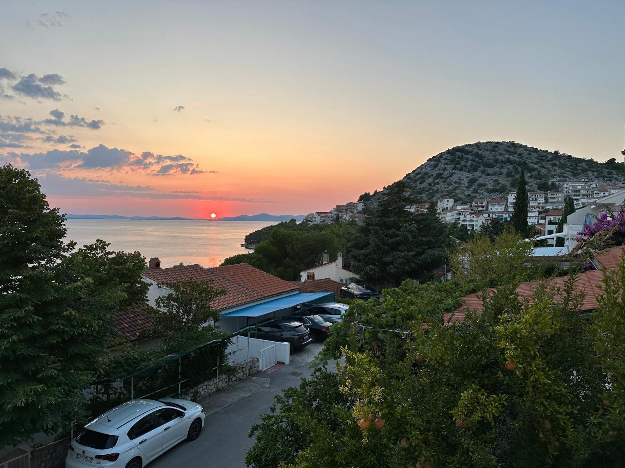 Apartment Mona 1, Fantastischer Meerblick ดราเก ภายนอก รูปภาพ