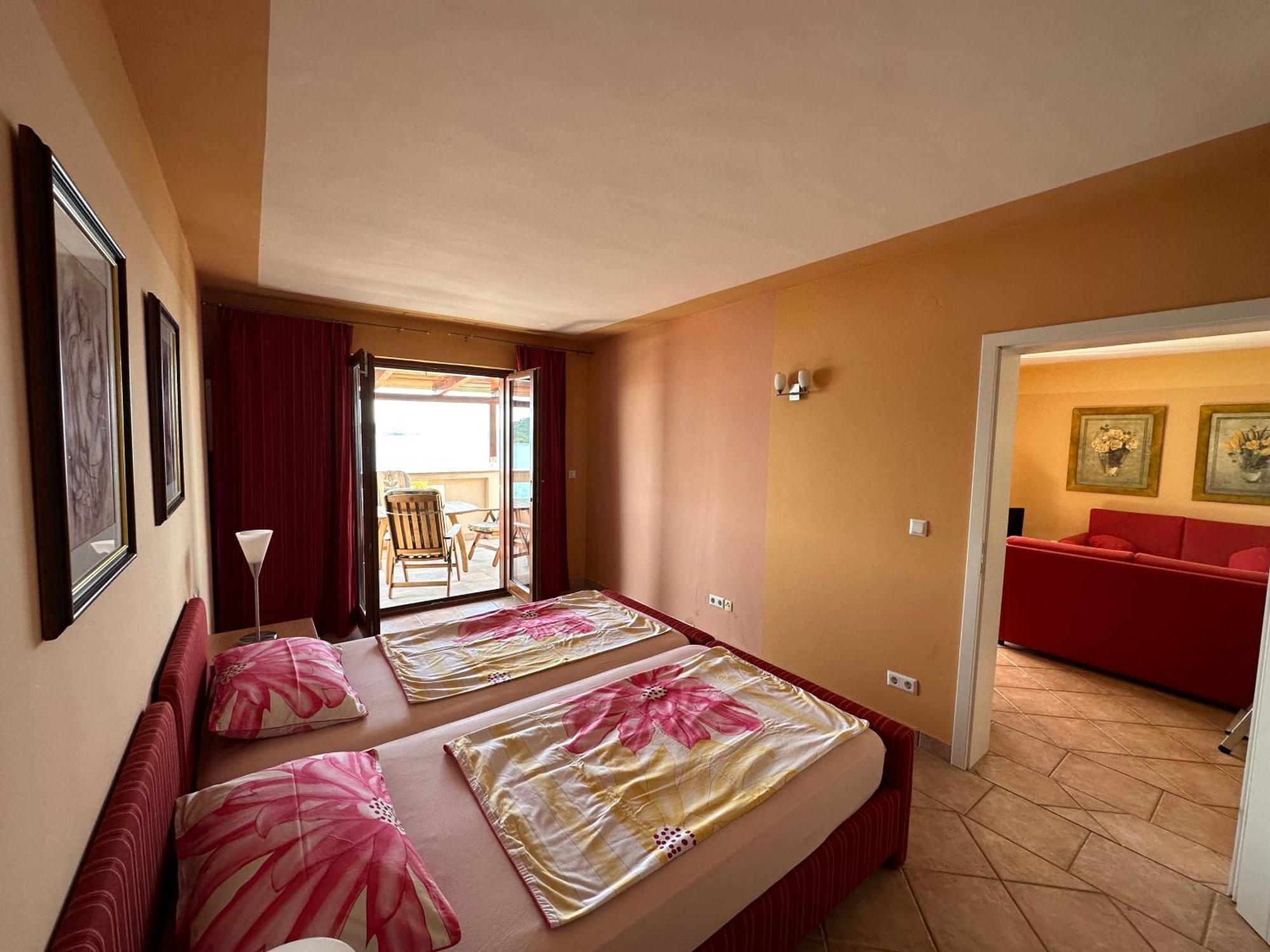 Apartment Mona 1, Fantastischer Meerblick ดราเก ภายนอก รูปภาพ